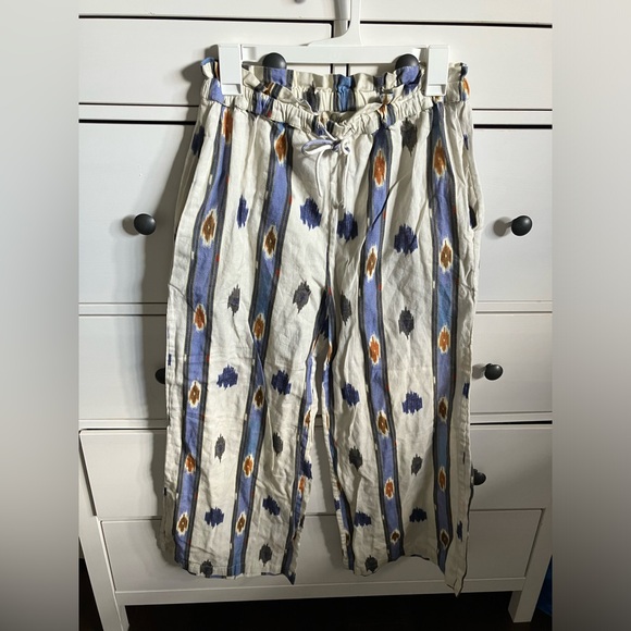 Ollari Aztec Print Pants - Picture 1 of 5